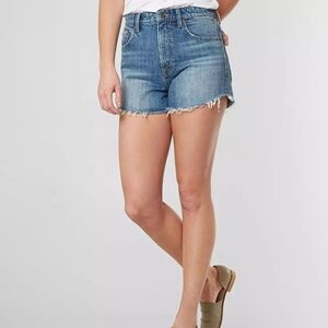 #1568 Lucky Brand The Boyfriend Short Classic Blue Denim Women's Shorts Sz 0/25